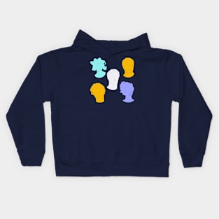 Greek Statues Collection Kids Hoodie